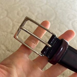 Men’s Leather belt. Mint condition. Made in USA